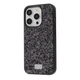 Защитный чехол для iPhone 15 Pro Max, Bling World Rock Diamond, термопластичный поликарбонат, Black titanium - изображение 1