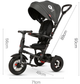 Триколісний велосипед Qplay Rito Air Gel Rubber Black (0686268624600) - зображення 4