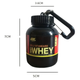 Брелок с карабином для протеина ON GOLD STANDARD WHEY 100 мл портативная баночка для спортивного питания - изображение 4