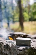 Контейнер для еды алюминиевый со складной ручкой Tribe Lunch Box Alu (T-FG-0016-grey) - изображение 12
