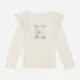 Подростковый лонгслив для девочки Tommy Hilfiger 617996622 158 см Белый (1159839461) - изображение 3