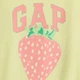 Детский летний комплект (футболка + шорты) для девочки Gap 801024020 104 см Желтый (1159839702) - изображение 4