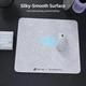 Стеклянный Коврик Для Мыши ATTACK SHARK CM05 White 450x400 мм (XL) Чрезвычайно Гладкая Поверхность, 9H Закаленный Glasspad. 5мм толщина - изображение 3