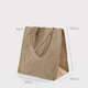 Сумка для сублімації (Tote bag) бежева лляна 30*32,5*18,5 см (12125) - зображення 5