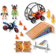 Набір із фігурками Playmobil Action Heroes Каскадерське шоу 44 шт 71808 (4008789718082) - зображення 3