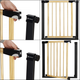 Bramka ochronna Springos brązowo-czarna 75-110 cm (5907719470566) - obraz 8
