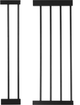 Bramka ochronna Springos brązowo-czarna 75-124 cm (5907719470597) - obraz 6