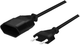 Кабель Logilink Euro CEE 7/16 1 m Black (CP122) - зображення 1