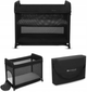 Łóżeczko turystyczne Kinderkraft Moon Dream Black (5902533925933) - obraz 3