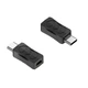 Адаптер-перехідник Type-C (male) на Mini USB (female) OTG Конвертер для зарядки та передачі даних - изображение 2