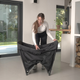 Łóżeczko turystyczne Kinderkraft Moon Dream Black (5902533925933) - obraz 15