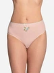 Набор трусиков слипов женских хлопковых Lama Cotton collection 120BI 90 L 3 шт Розовый/Молочный/Голубой (5904577907012) - изображение 5