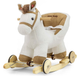 Konik na biegunach Milly Mally Polly White (5901761128666) - obraz 1