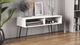 Тумба под ТВ Невада Ferrum-decor 45x100x38 Черный металл ДСП Белый 16 мм (FRD-106725) - изображение 3
