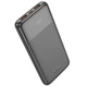 Павербанк HOCO J121 10000 mAh 22.5W 2USB/Type-C Портативный внешний аккумулятор Power Bank с быстрой зарядкой PD20W+QC3.0 Black - изображение 1