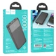 Павербанк HOCO J121 10000 mAh 22.5W 2USB/Type-C Портативный внешний аккумулятор Power Bank с быстрой зарядкой PD20W+QC3.0 Black - изображение 9