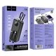 Павербанк Hoco J132B 30000 mAh 22.5W USB/Type-C Power Bank зі швидкою зарядкою 22.5W+PD20W та вбудованими кабелями 2Type-C/Lightning Black - зображення 6