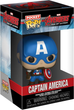 Набір Funko Pop Марвел Капітан Америка Marvel Captain America з футболкою 4 см FP M CA TS L - зображення 3