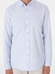 Сорочка бавовняна чоловіча Pierre Cardin G021SZ004-000-2211547 (Aсık Mavi) 3XL Блакитна (8683858544456) - зображення 6