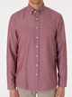 Рубашка хлопковая мужская Pierre Cardin G021SZ004-000-2211547(Bordo) M Бордовая (8683858544425) - изображение 6