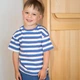 Дитяча футболка для хлопчика бавовна Trendy Тot 03-01276 синій 122 см (7 років) - изображение 7