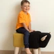Дитяча футболка для хлопчика бавовна Trendy Тot 03-01276 помаранчевий 110 см (5 років) - изображение 5