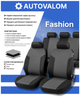 Авто чехлы для Toyota Corolla 2006-2012 E14/E15 Autovalom Fashion серые - изображение 8