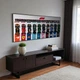Frame / Display Большая Рамка на Стену для LEGO Speed Champions F1 2024 115x50см (10 машинок) + Объемные 24 Таблички со всеми Grand Prix и объемным ЛОГО F1 66802, 77242, 77243, 77244, 77244 77247, 77248, 77249, 77250, 77251 - изображение 2
