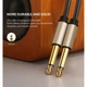 Аудіокабель UGREEN AV128 6.5mm Male to Male 2m, Gray - зображення 2