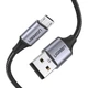 Кабель UGREEN US290 UGR-60148 USB 2.0 to Micro-USB 2m, Black - зображення 1