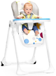 Krzesełko do karmienia Kinderkraft Yummy Szary (5902533906284) - obraz 6