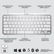 Клавиатура Logitech mx Keys Mini For Mac Minimalist Wireless Illuminated Pale Grey (920-010526) - изображение 6