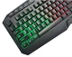 Клавіатура Jedel k504 usb, довжина кабелю 170см, (Eng/Укр/Рус), (483х188х35 мм) Black, 104к - зображення 4