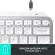 Клавиатура Logitech mx Keys Mini For Mac Minimalist Wireless Illuminated Pale Grey (920-010526) - изображение 9