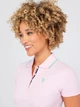 Платье-футболка короткое летнее женское U.S. Polo Assn 216326-ZH00A(Blossom Pink) XS Розовое (786662325360) - изображение 4