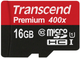 Karta pamięci Transcend MicroSDHC UHS-I 16 GB Class 10 + SD-adapter (TS16GUSDU1) - obraz 1