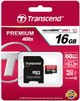Karta pamięci Transcend MicroSDHC UHS-I 16 GB Class 10 + SD-adapter (TS16GUSDU1) - obraz 2