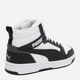 Botki młodzieżowe chłopięce Puma Rebound V6 Mid Jr 39383101 39 (6UK) Białe (4065454935892) - obraz 4
