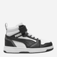 Підліткові демісезонні черевики для хлопчика Puma Rebound V6 Mid AC+ PS 39383201 35 (2.5UK) Чорні (4065454846792) - зображення 1