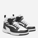 Дитячі демісезонні черевики для хлопчика Puma Rebound V6 Mid AC+ PS 39383201 34.5 (2UK) Чорні (4065454846785) - зображення 2
