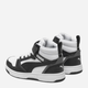 Підліткові демісезонні черевики для хлопчика Puma Rebound V6 Mid AC+ PS 39383201 35 (2.5UK) Чорні (4065454846792) - зображення 3