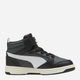 Дитячі демісезонні черевики для хлопчика Puma Rebound V6 Mid AC+ PS 39383229 32.5 (13.5UK) Чорні (4069156712690) - зображення 3