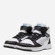 Дитячі демісезонні черевики для хлопчика Puma Rebound V6 Mid Space Belle AC+ PS P 40277002 27.5 (9.5UK) Чорні (4069156703971) - зображення 2