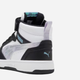 Дитячі демісезонні черевики для хлопчика Puma Rebound V6 Mid Space Belle AC+ PS P 40277002 32.5 (13.5UK) Чорні (4069156704077) - зображення 5