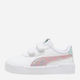 Дитячі кеди для дівчинки Puma Carina 3.0 Space belle V Inf 40280501 23 (6UK) Білі (4069156913912) - зображення 1