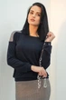 Блузка INEDIT 0139 Dark-Blue XL - изображение 1