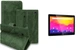 Книжка-трансформер Armor для планшета Prestigio Muze 3231 4G, Muze 4231 4G, колір Green crocodile - зображення 1