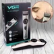 Акумуляторна машинка тример для стрижки VGR V-031 USB CHARGE – професійна бездротова модель з 2 насадками - изображение 5