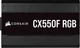Блок питания CORSAIR CX550F RGB 80 PLUS Bronze Black Б/В - изображение 5