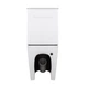 Унітаз-компакт Qtap Robin Ultra Quiet безободковий з сидінням Soft-close QT13226089AW - зображення 7